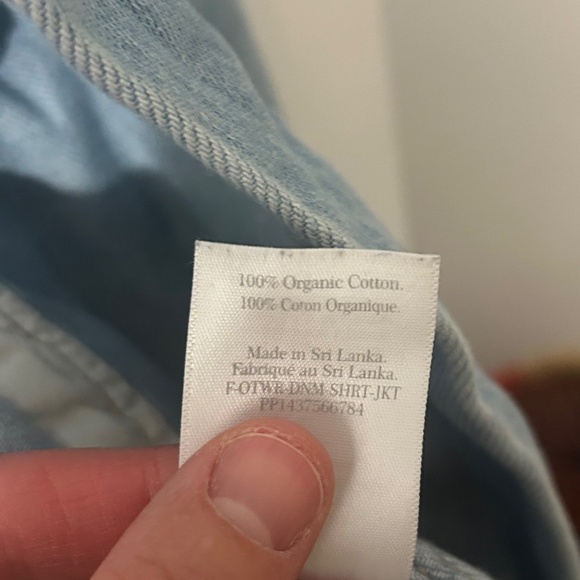 Everlane organic cotton denim Chore jacket - Picture 3 of 4